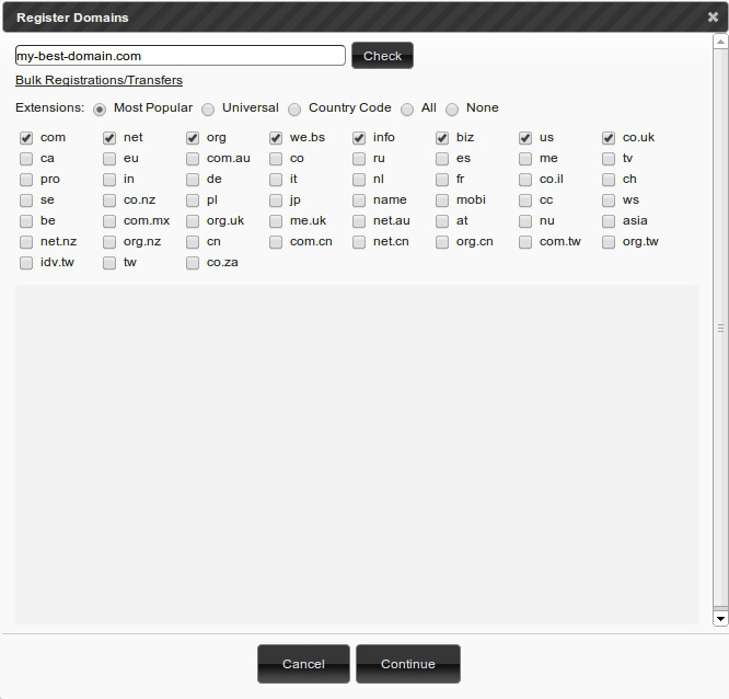 Register Domain Name